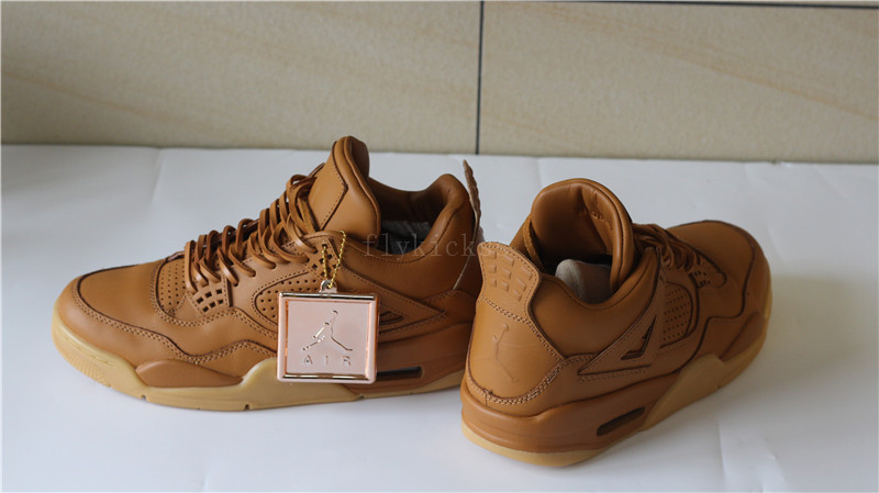 Air Jordan 4 Premium Ginger Wheat